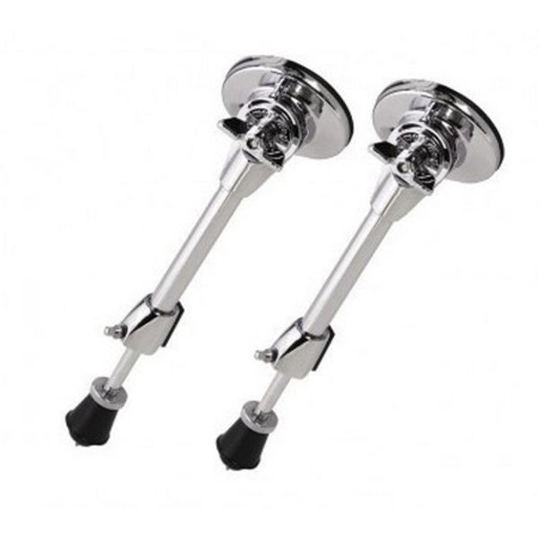 Stortrommeføtter DW DRSP1220CR, Pair, Chrome