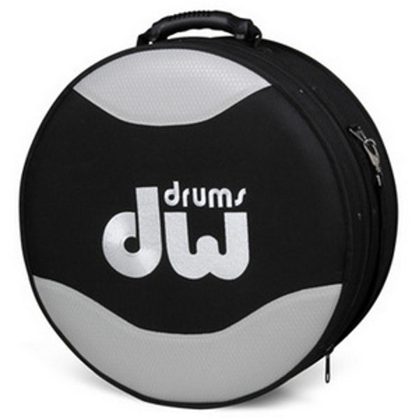 Trommebag DW DSCP6514AV, Deluxe Snare Bag, 14x6.5, Black/White