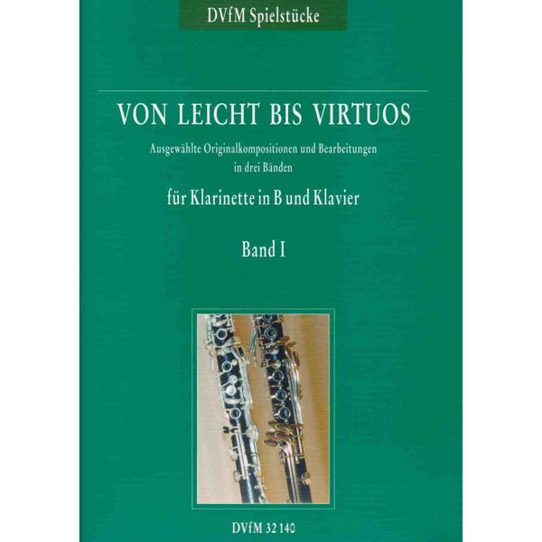 Von Leicht bis Virtuos, Band 1, Ewald Koch, Klarinett Bb