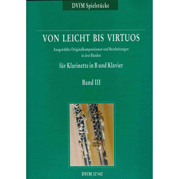 Von Leicht bis Virtuos, Band 3, Ewald Koch, Klarinett Bb