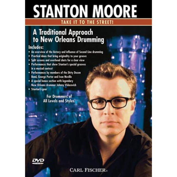 DVD Stanton Moore, Traditional Approach To New Orleans Drumming
