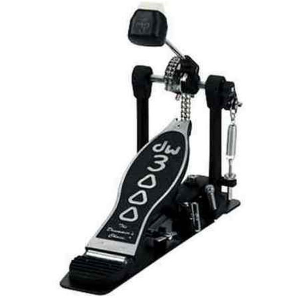 Stortrommepedal DW 3000, Single Pedal, Double Chain w/Plate