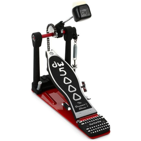 Stortrommepedal DW 5000AH4, Single Pedal, Accelerator, Single Chain