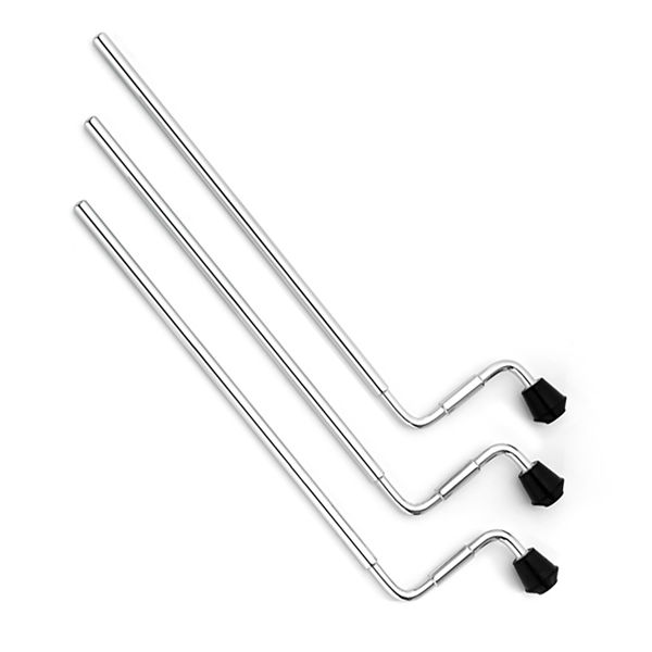 Gulvtrommeføtter DW DWSMFLT21ALCR, 21, Chrome (3 Pk)