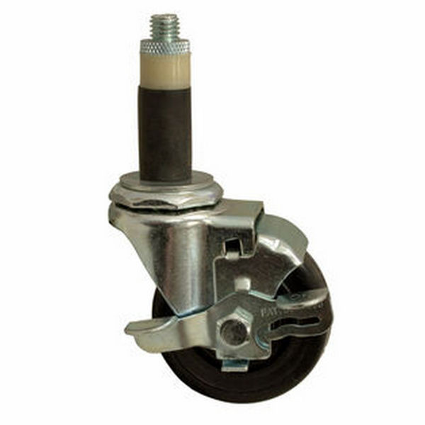 Musser Caster E0136, Caster 3 Exp. Stem-Brake