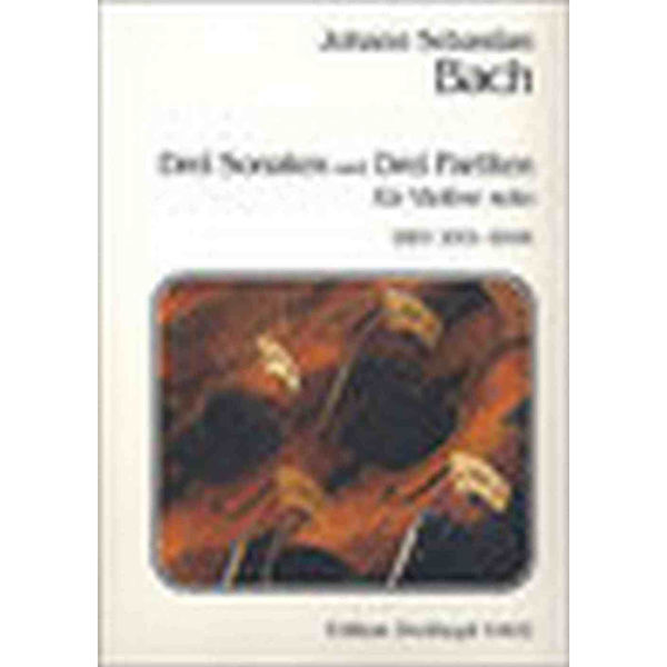 Bach Three Sonatas and Three Partitas for Violin Solo