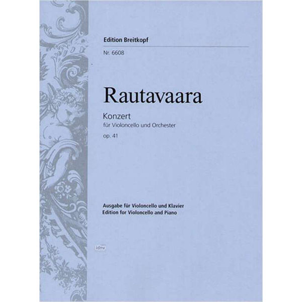 Konzert für Violoncello und Orchester Op. 41 (Cello and Piano) - Rautavaara