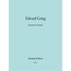 Edvard Grieg 8 lyrical pieces. Piano