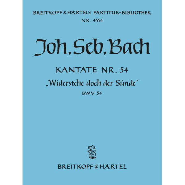 Bach - Kantante Nr. 54