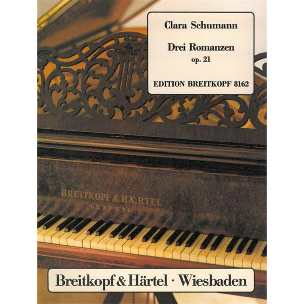 Drei Romanzen Op. 21 - Clara Schumann, Piano