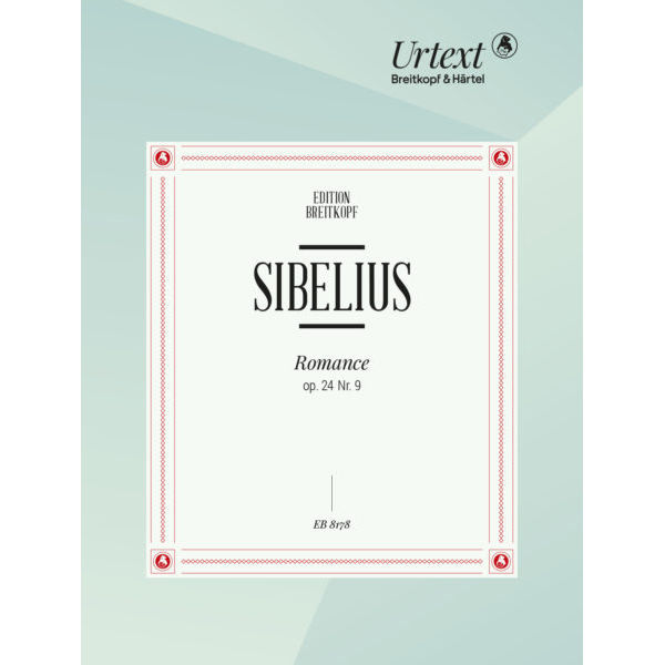 Jean Sibelius Romance Op. 24 Nr 9, Piano