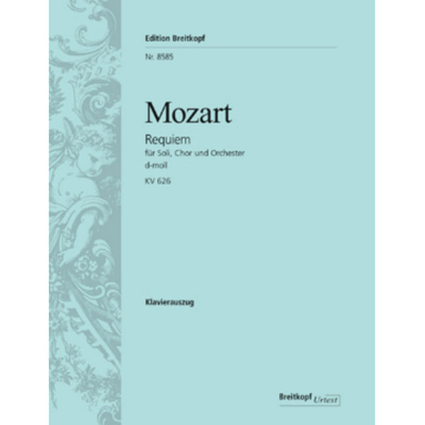 Requiem in D minor K. 626, Wolfgang Amadeus Mozart, Piano/Vocal score