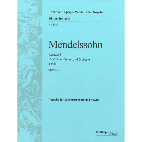 Konzert für Violine, Klavier und Orchester d-moll, Mendelssohn (utg. Violin/Piano)