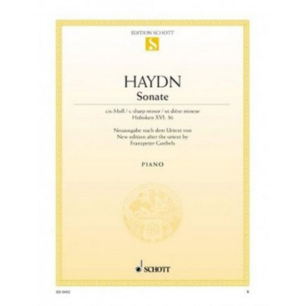 Piano Sonata C-sharp Minor, Haydn