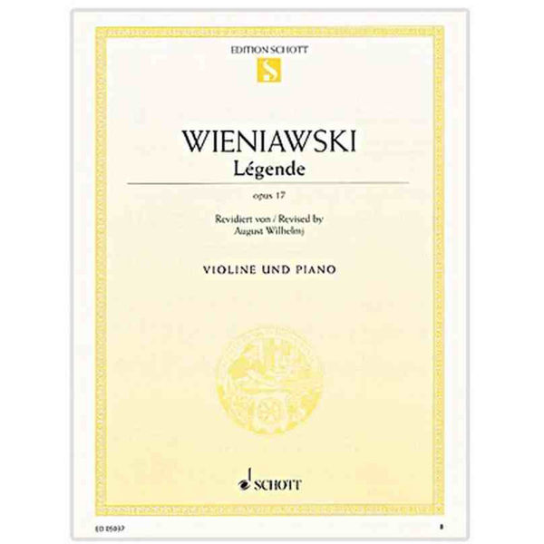 Légende Op. 17 for Violin and Piano, Wieniawski