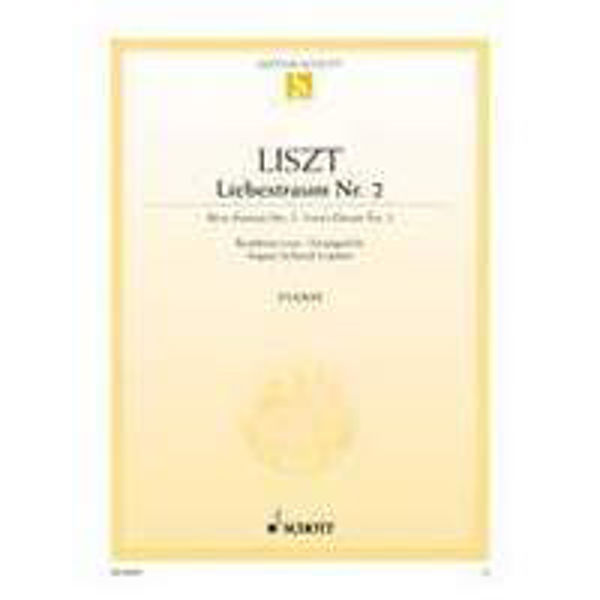 Dreams of Love (3 Notturnos) no. 2 E-major, Franz Liszt. Piano