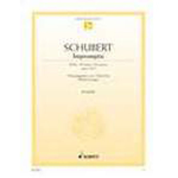Impromptu Bb Majord Op 142/3 - Piano - Schubert