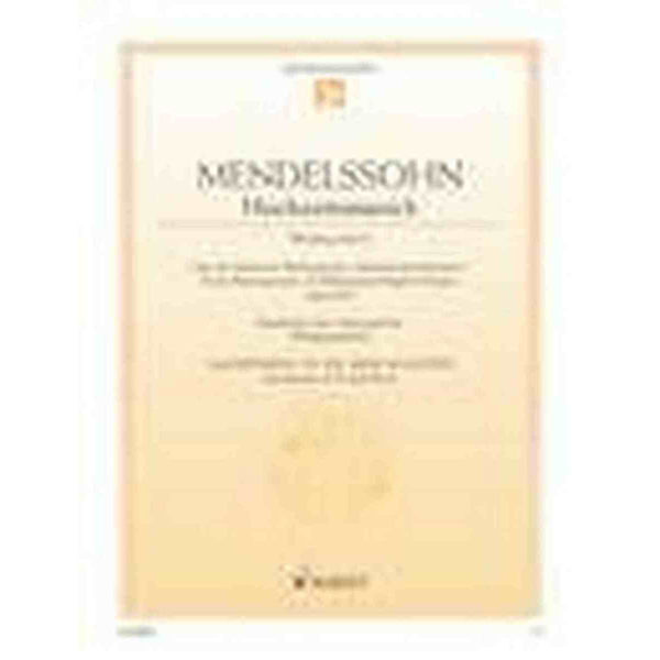 Hochzeitsmarsch (Wedding March) Op. 61/9, Altsaksofon og Piano, Mendelssohn
