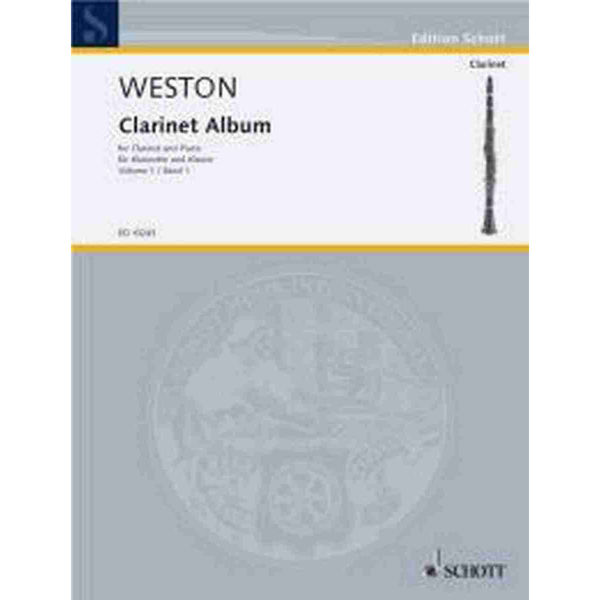 Clarinet Album Vol. 1, Pamela Weston Bb Clarinet and Piano
