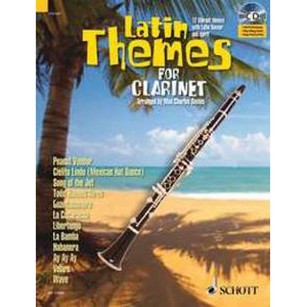 Latin Themes for Clarinet Play-Along m/cd