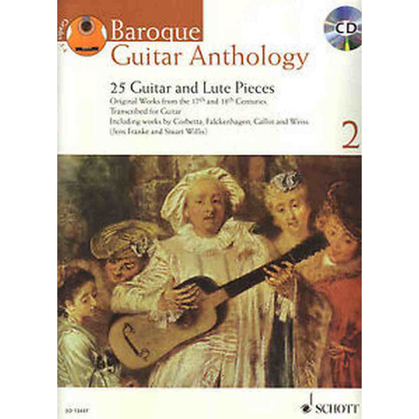 Baroque Guitar Anthology m/CD Vol. 2