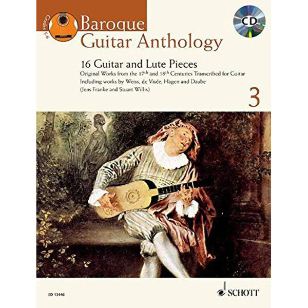 Baroque Guitar Anthology m/CD Vol. 3