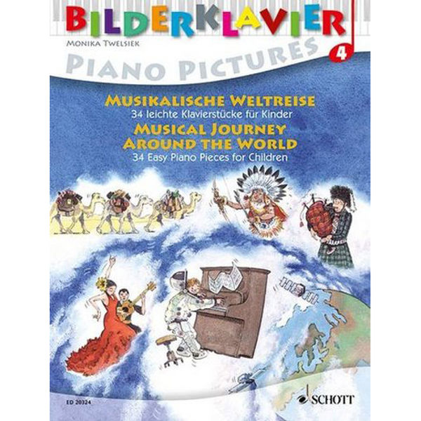 Bilderklaviker (Piano Pictures) del 4 - 34 lette stykker for barn, Piano