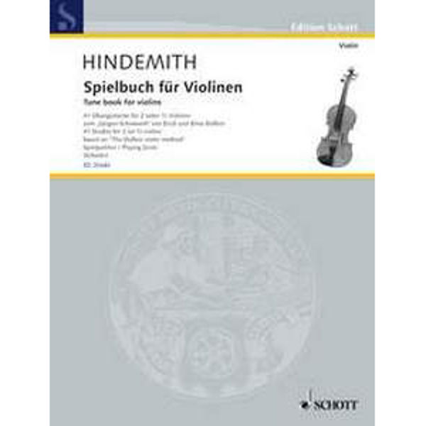 Hindemith Spielbuch für Violinen / Tune book for violins