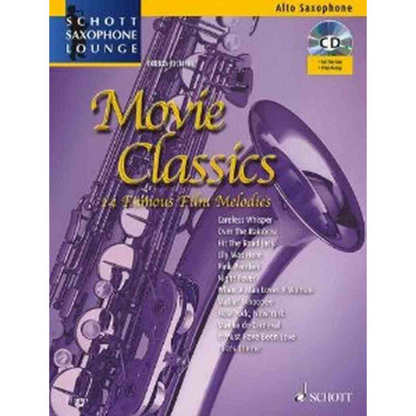 Movie Classics.14 Famous Film Melodies. Alto Sax m/CD