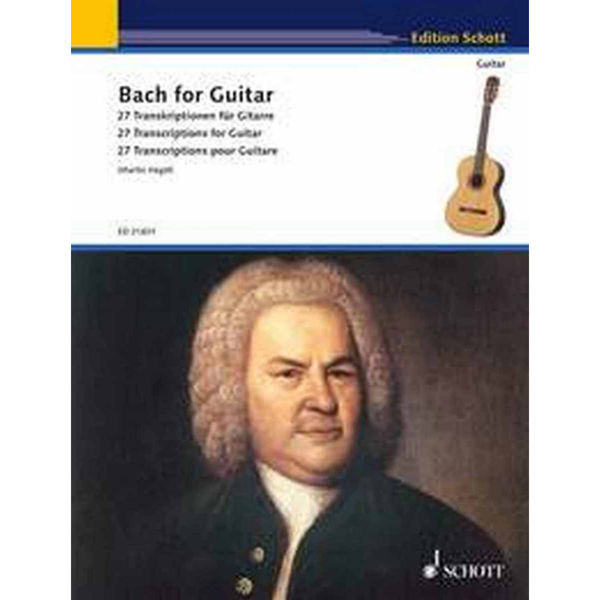 Bach for Guitar, 27 Transcriptions. Arr Martin Hegel