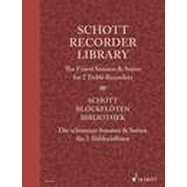 Schott Recorder Library, for 2 Altblokkfløyter