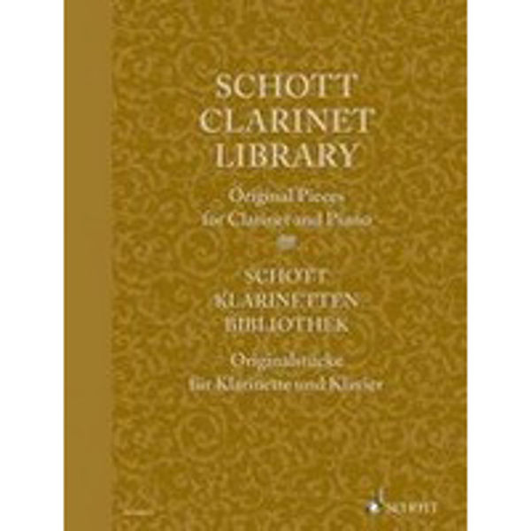 Schott Clarinet Library - Original Pieces for Clarinet and Piano