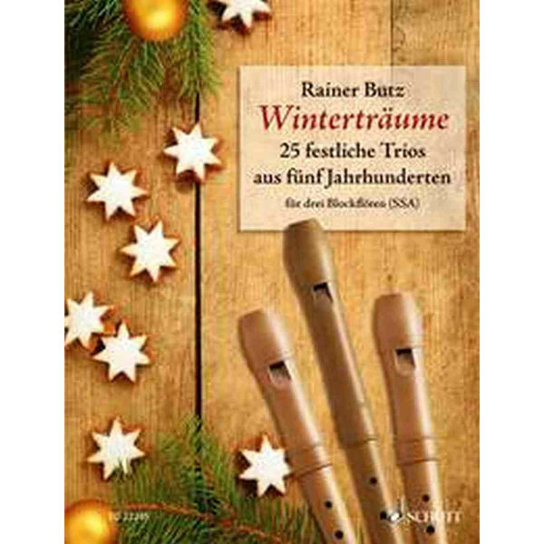 Winterträume, arr. Rainer Butz. Blokkfløytetrio