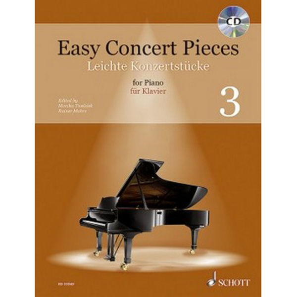 Easy Concert Pieces 1. Piano incl CD
