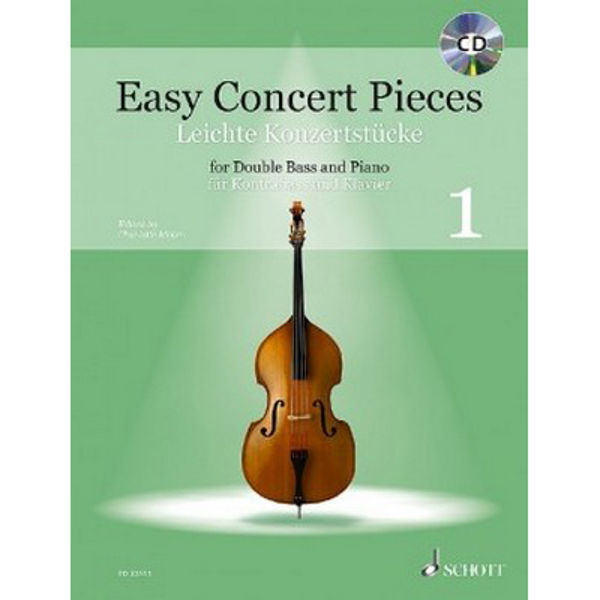 Easy Concert Pieces 1. Doublebass and Piano or CD