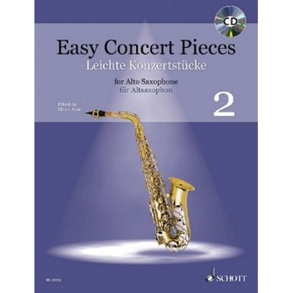Easy Concert Pieces 2. Alt-Sax and Piano or CD