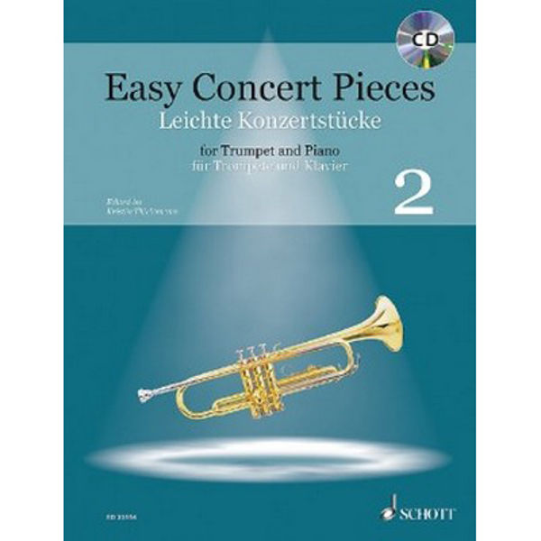 Easy Concert Pieces 2. Trumpet and Piano or CD