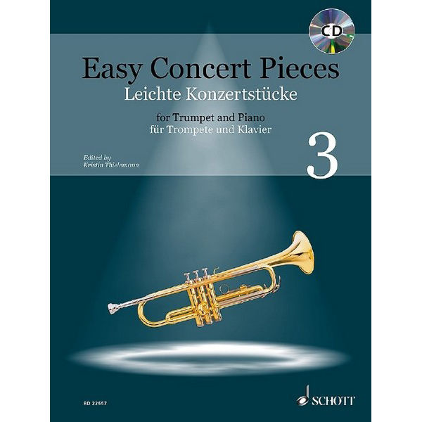 Easy Concert Pieces 3. Trumpet and Piano or CD