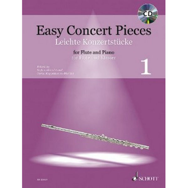 Easy Concert Pieces 1. Flute and Piano or CD
