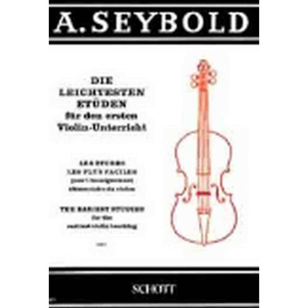 Seybold - Die leichtesten Etüden Violine hefte 2