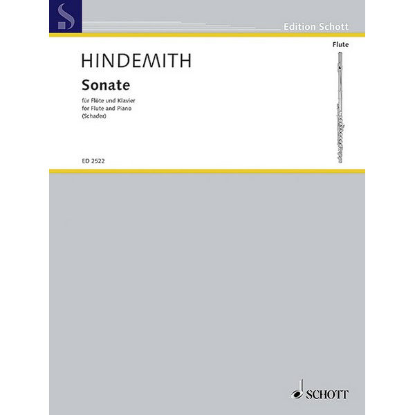 Hindemith Sonata, Flute and piano