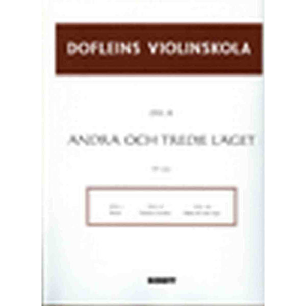 Dofleins Violinskola Del 3