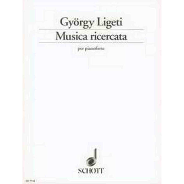 Musica ricercata, Piano. György Ligeti