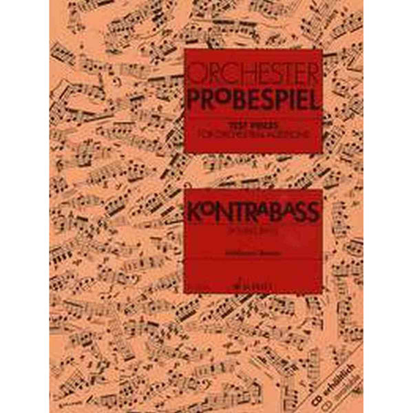 Orchester Probespiel Double-Bass/Testpieces