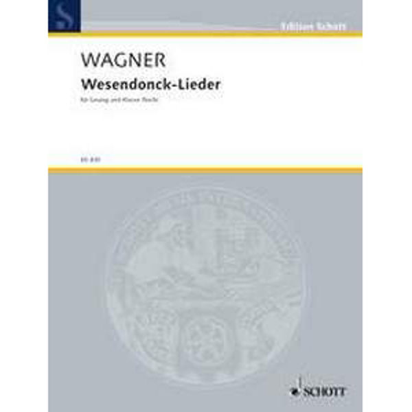 Wagner Wesendonk-Lieder for Sang og Klaver - Høy stemme
