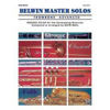 Belwin Master Solos Trombone Volume 1 Advanced