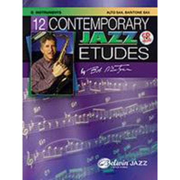 12 Contemporary Jazz Etudes - Alto Sax, Baritone Sax - CD