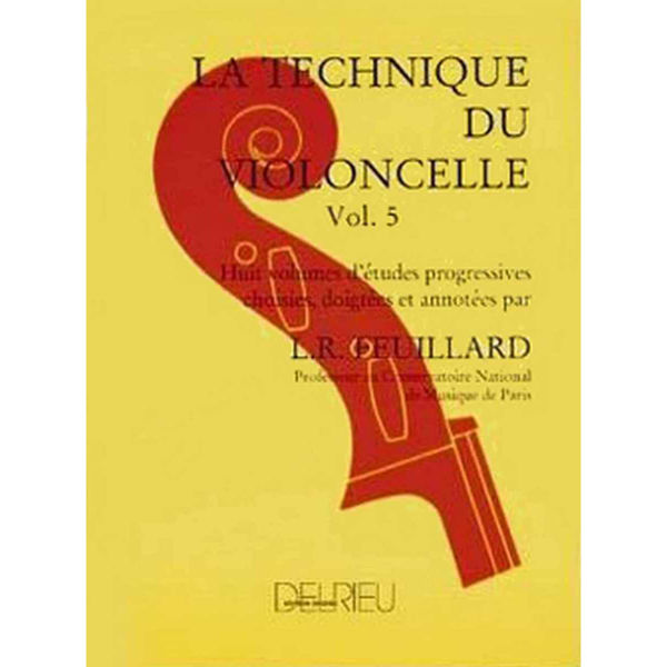 La Technique du Violoncelle/Cello Technique Vol 5 - Feuillard