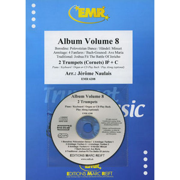 Album Volume 8 - Two Trumpets - Piano/CD