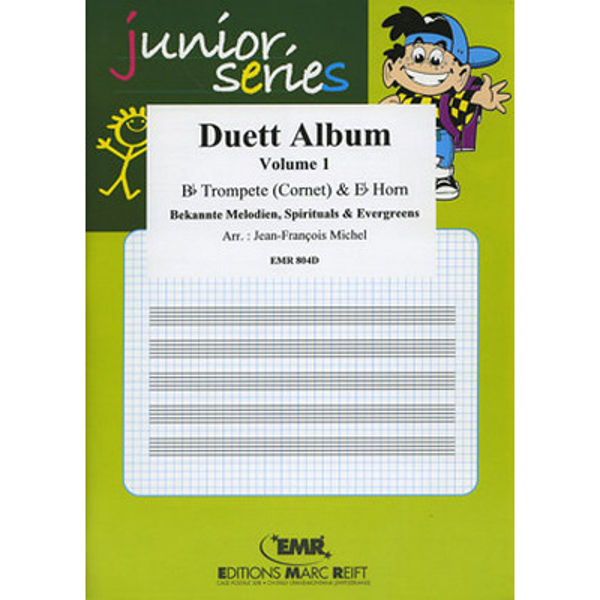 Duett Album Vol. 1 Junior, Trompet & Horn Eb, arrr Jean-Francois Michel